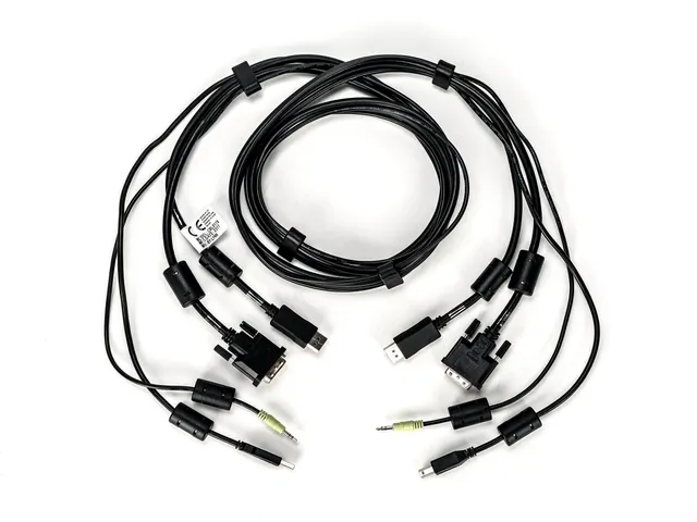 Vertiv Avocent CBL0178, 1,8 m, USB, USB, DVI-D, USB, 1-DVI-D, 1-DP, 1-