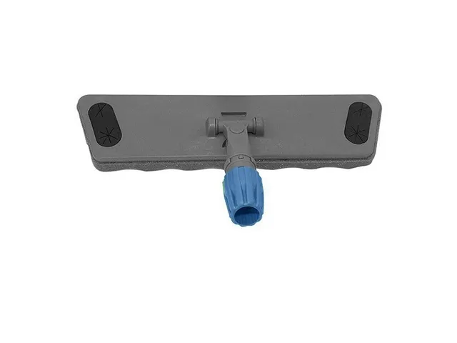 Stofwisplaat met ribbelfoam 55cm Gr ijs