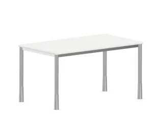 In hoogte verstelbaar bureau,HxBxD 720-840x1400x800mm,Bl-wit - 2