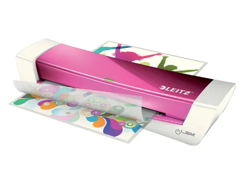 Lamineermachine Leitz ILAM Home Office A4 roze