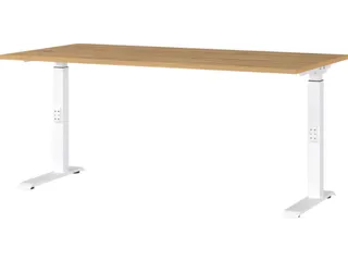 In hoogte verstelbaar bureau,HxBxD 680-910x1600x800mm - 1