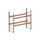 palletstelling,grondveld,HxBxD 2700x2870x1100mm,vakl. 2970kg
