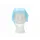 Haarnet CMT bouffant non-woven M 50cm PP blauw 100 stuks