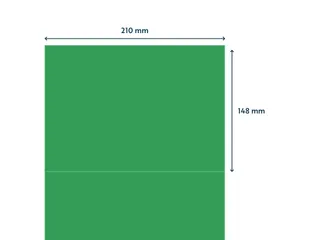 Gekleurde Etiketten 210x148mm Groen 42523 1000 Vel - 3