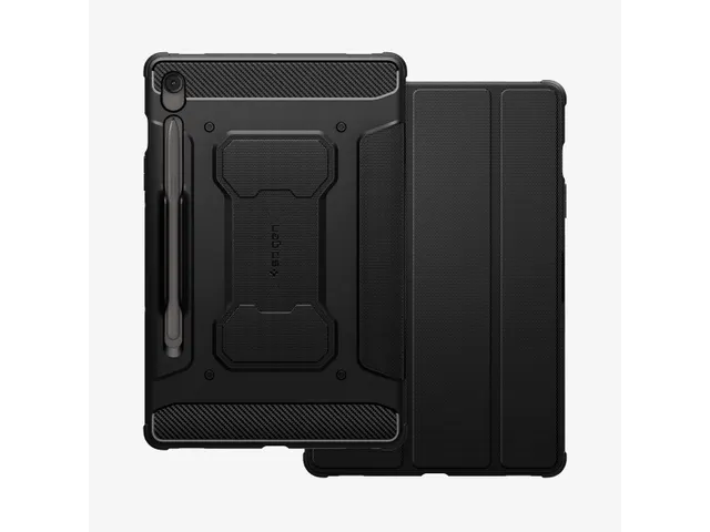 Spigen Galaxy Tab Hoes S10FE+ 2025 Armor Pro Zwart