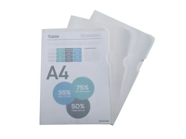 PK 50 L-map papier 1 1/100 A4 transp.