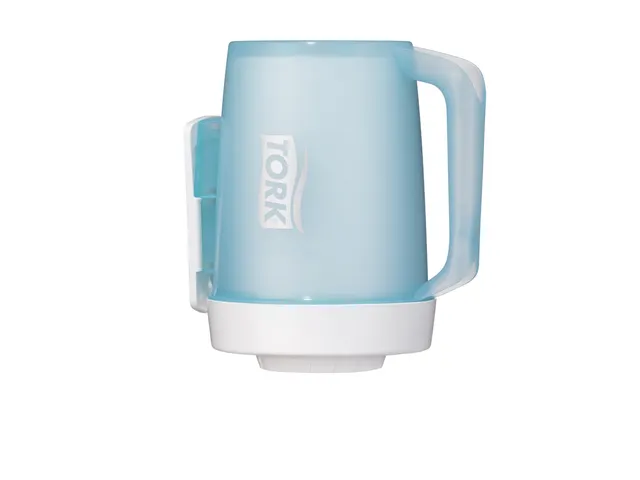 Tork 658002 Draagbare Mini Centerfeed Dispenser Wit Blauw