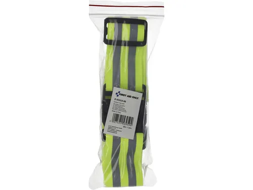 Reflecterende armband First Aid Only neon geel met opbergvak