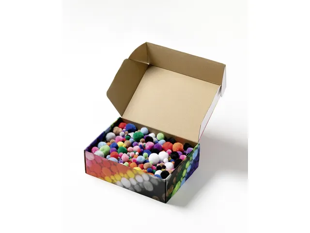 Pompons Folia 200 gram assorti