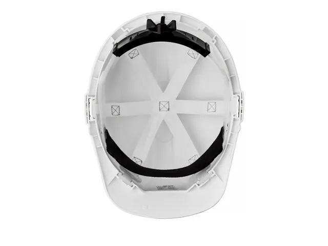 Veiligheidshelm Arco Champion Plus met draaiknop wit