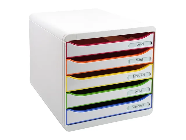 Ladenbox Big-box Plus Classic 5 Laden Wit Assorti
