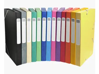 Elastobox A4 25mm Karton Assorti - 1