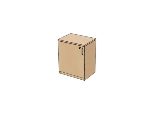 kantoorkast,HxBxD 720x600x445mm,NE-esdoorn