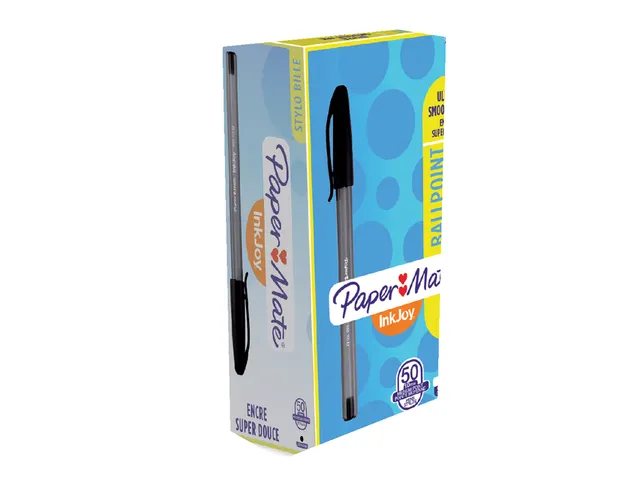 Balpen Paper Mate Inkjoy 100 medium zwart