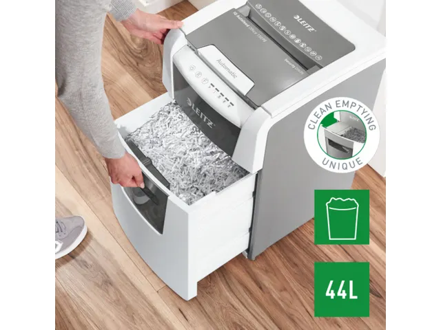 Papiervernietiger Leitz IQ Auto+ Office 150 P-5 snippers 2x15mm