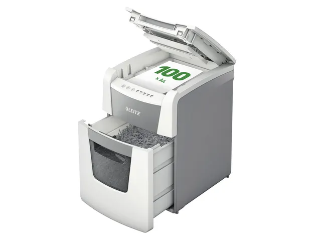 Papiervernietiger Leitz IQ Auto+ Small Office 100 P-5 snippers 2x15mm