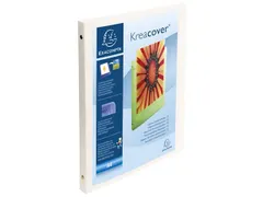 Ringmap Personaliseerbaar PP Kreacover A4 4R 15mm wit