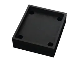 veerelement,v. anti-ramsysteem,HxBxD 50x146x166mm,max. 10° kantelbaar
