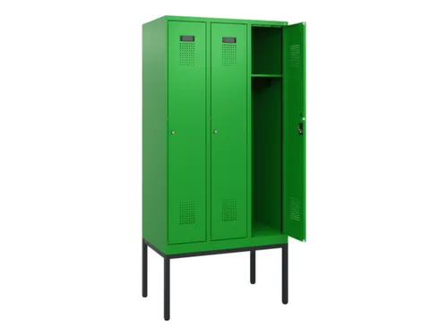 schoollocker,HxBxD 1950x900x500mm,3vak,vak B 300mm,cil.-slot