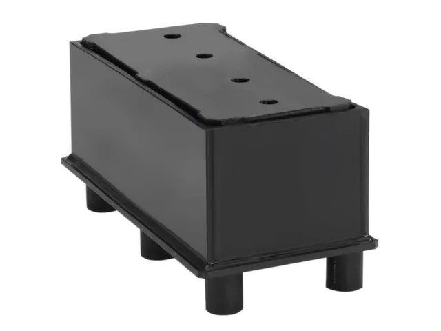 Opvangbak Hdpe 870x470x415mm V. 2x60l M. Poten Pe Plaat 60l