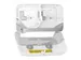 Tork 558040 T7 OptiServe Hulsloos Toiletpapier Dispenser Elevation Wit