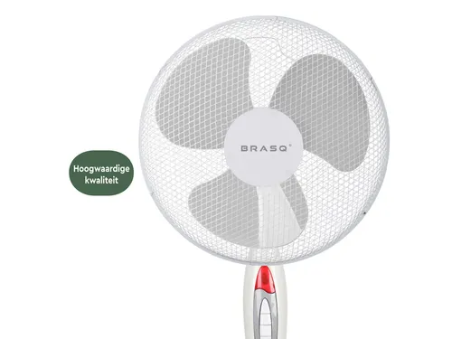 Statiefventilator BRASQ F300 Ø 40cm wit