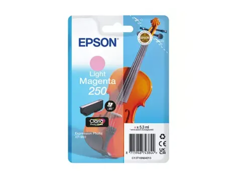 Inktcartridge Epson 250 T16N64 licht rood