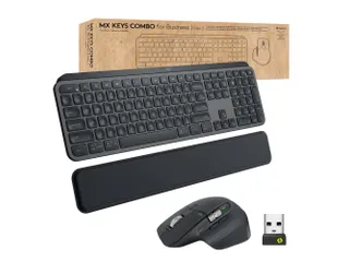 Logitech MX Toetsenbord QWERTY UK + muis Combo Business - 1