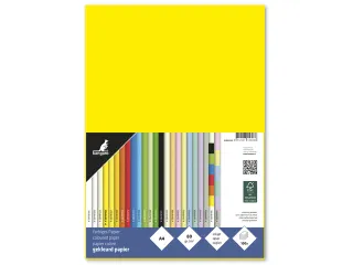 Papier Kangaro A4 80grs geel pak 100vel - 2