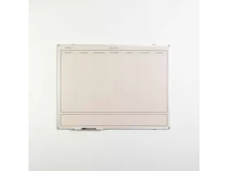 Weekplanner Elegance Engels softline profiel 8mm 90x120cm aluframe - 2