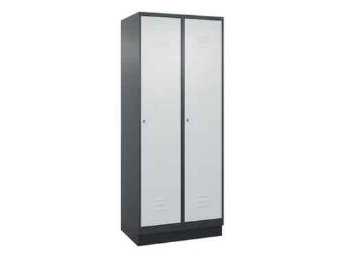 wasgoedverdeelkast,HxBxD 1950x800x500mm,vak B 400mm,cilinderslot