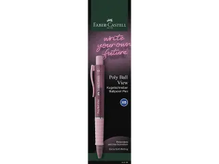Balpen Faber-Castell Polyball View op blister - 1