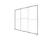 Brightbox Pro Flex Wand 300x250 cm LED-verlichte beurswand