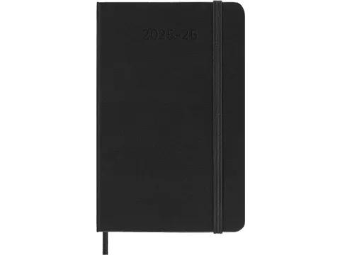 Agenda 2025/2026 Moleskine 18M Planner Weekly 7dag/1pagina pocket zwar