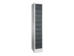 Postsorteerkast 1850x330x500mm 10 Vakken Ral7035 Front Ral7016