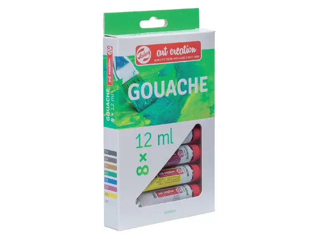 Gouache Talens Art Creation set à 8 kleuren