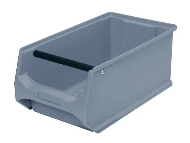 Zichtbak Grip 150x200x350mm Pp Met Draaggreep Grijs