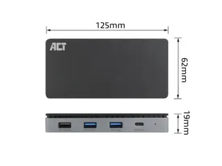 Dockingstation ACT USB-C 4K MST voor 2 HDMI monitoren - 13