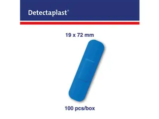 Detectaplast 8140 Pleister waterafstotend blauw 19x72mm 100 Stuks - 3
