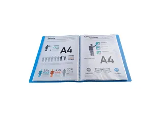 Showalbum Chromaline PP met vaste rug 100 tassen A4 Assorti - 15