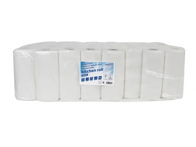 Keukenrol 2-laags 50vel 16x2rol wit Pallet