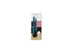 Schrijfset Pelikan Jazz Noble Elegance K36+P36 medium aquamarine