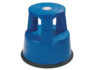 Opstapkruk Desq 420mm kunststof blauw - 1