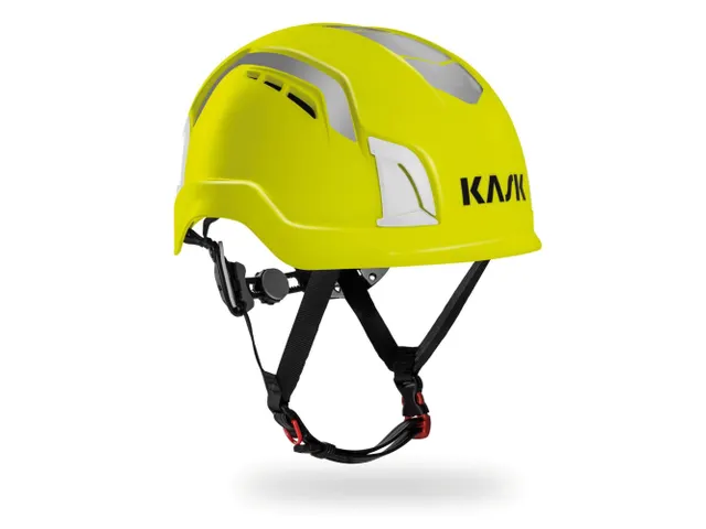 Kask Zenith-X Air Hi Viz veiligheidshelm, fluo geel, per stuk, geventi