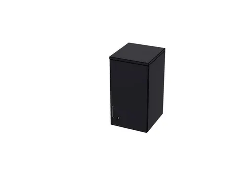 opzetkast v. kast met openslaande deuren CC-zwart 740x400x445mm