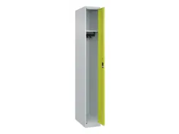 locker,HxBxD 1850x250x500mm,1vak,vak B 250mm,cil.-slot,staand op vloer