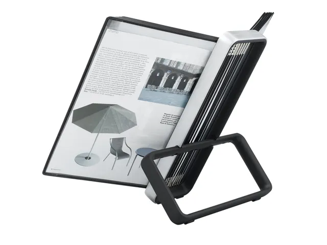 Système de présentation pupitre Tarifold VEO A4 PP 10 poches noir