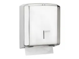 Handdoek Dispenser RVS Hoogglans C-vouw Z-vouw