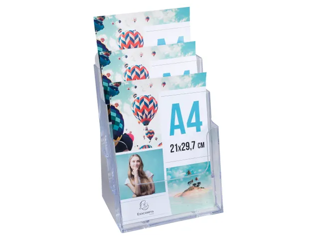 Folderhouder monoblo k - 3 vakken - A4