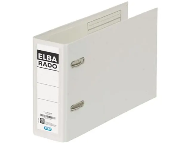 Rado Plast ordner voor A5 dwars wit rug van 7,5 cm